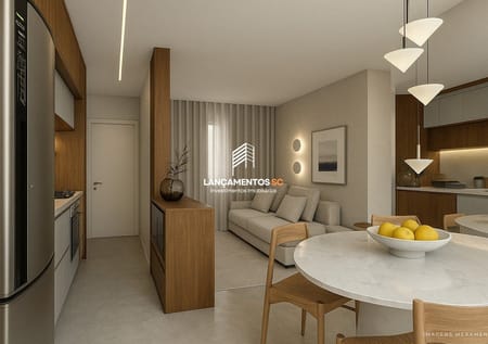 Apartamento no bairro Praia Brava em Florianópolis - Cód. 1621