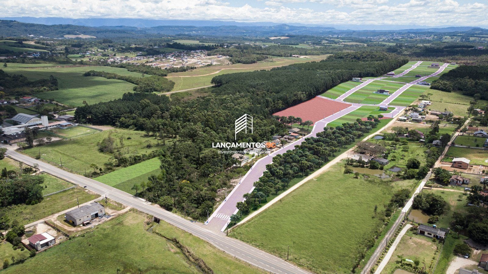 Terreno no bairro Linha Batista em Criciúma - Cód. 1634