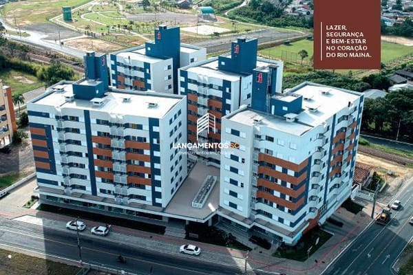 Apartamento no bairro Rio Maina em Criciúma - Cód. 1778