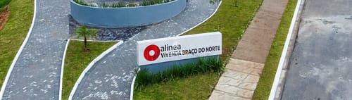 Logotipo do Loteamento Alínea Vivenda Braço do Norte