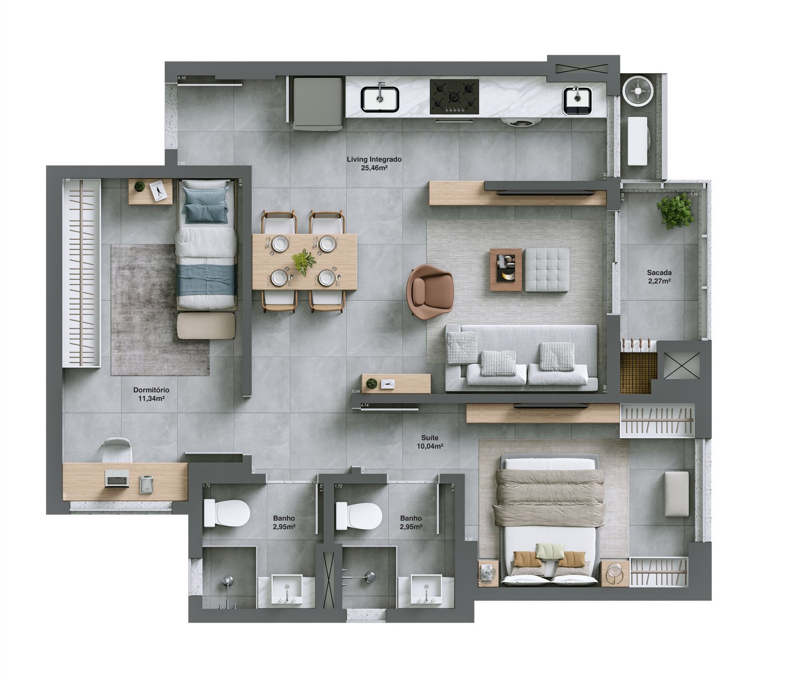 Lançamento, Bellante Residencial, Criciúma