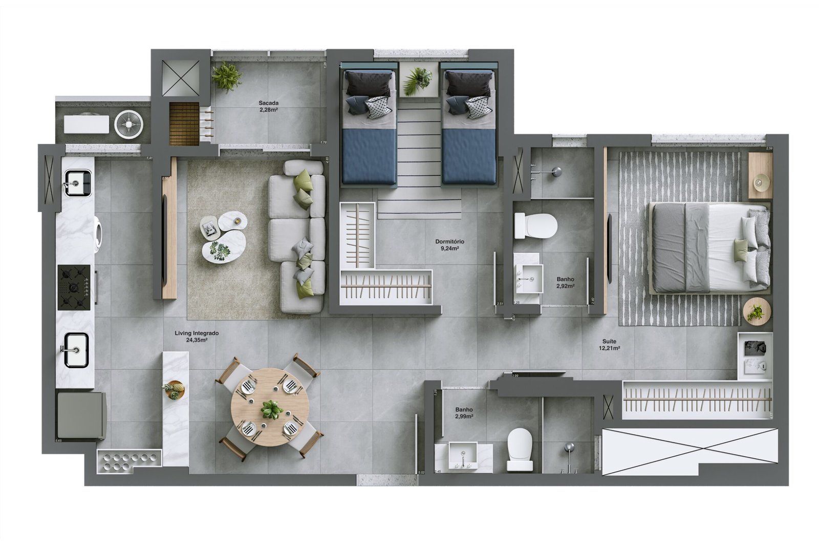 Lançamento, Bellante Residencial, Criciúma