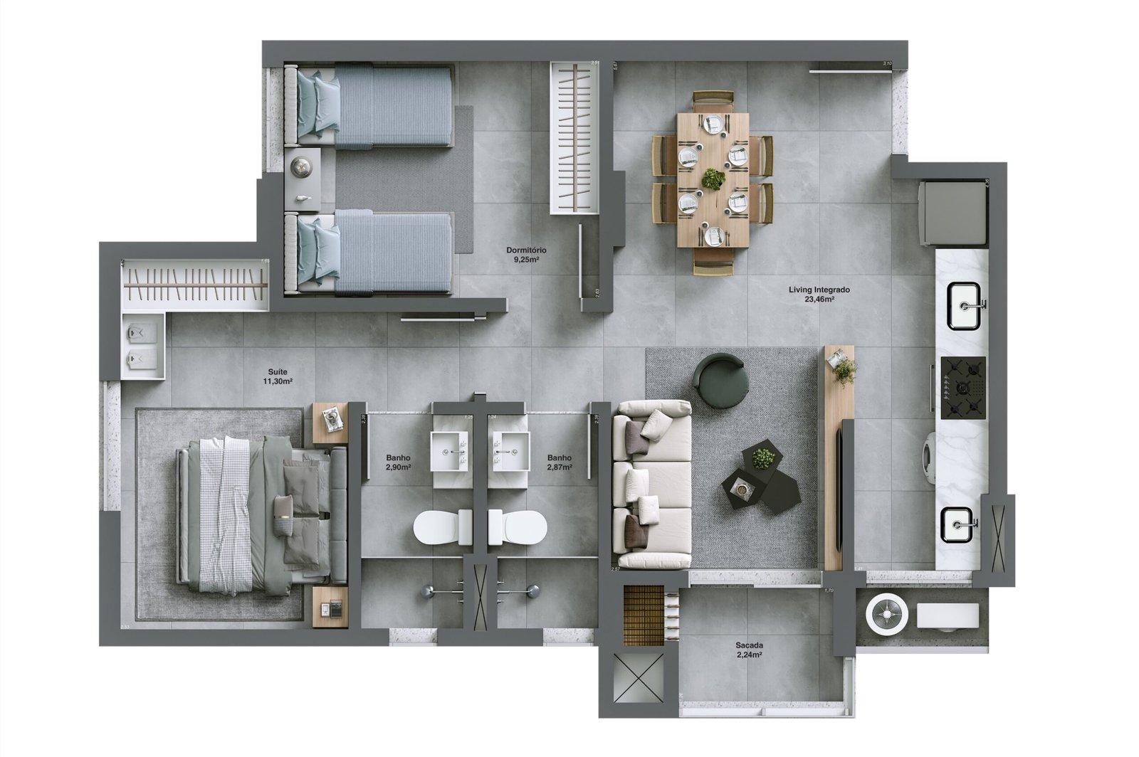 Lançamento, Bellante Residencial, Criciúma