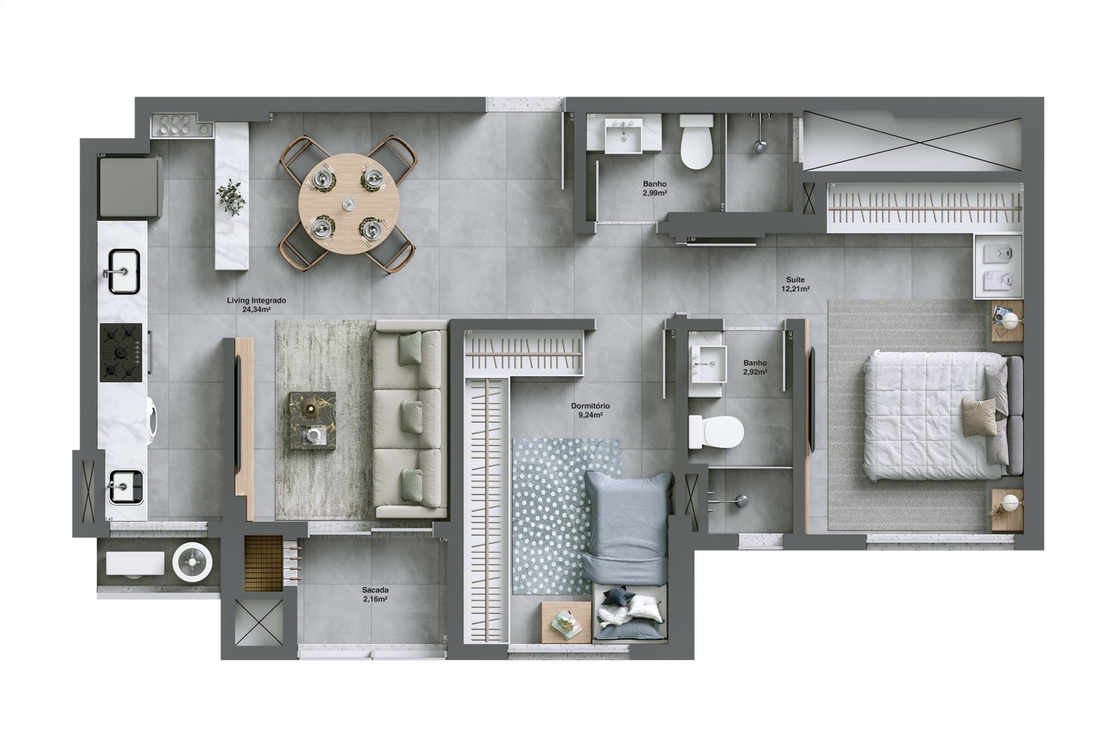 Lançamento, Bellante Residencial, Criciúma