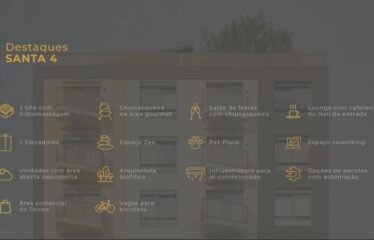 Lançamento em Florianópolis- Edifício SANTA 4, Santa Mônica