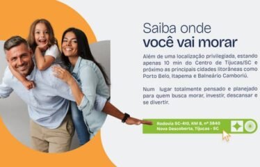 Lançamento, Bairro cidade Flores de Sal-Tijucas/SC