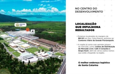 Lançamento, Polo Empresarial Grande Florianópolis- Governador Celso Ramos/SC