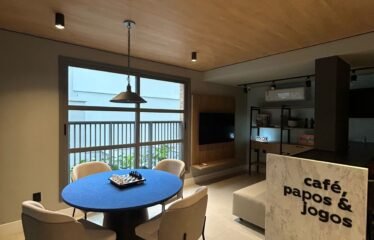 Apartamento Garden, decorado e mobiliado no Estreito
