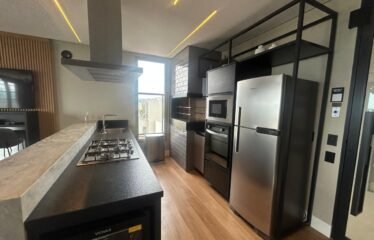 Apartamento Garden, decorado e mobiliado no Estreito
