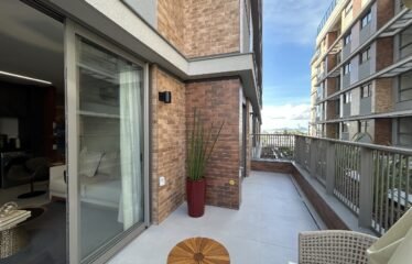 Apartamento Garden, decorado e mobiliado no Estreito