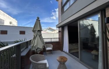 Apartamento Garden, decorado e mobiliado no Estreito